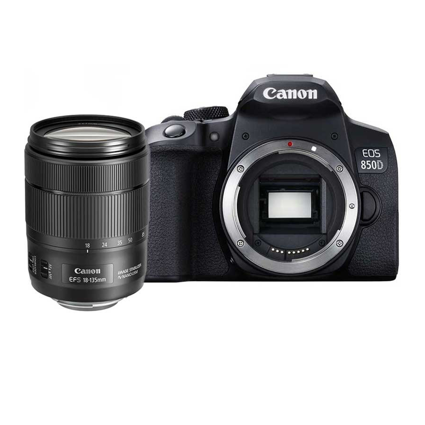 دوربین عکاسی کانن Canon EOS 850D kit EF-S 18-135mm f3.5-5.6 IS USM